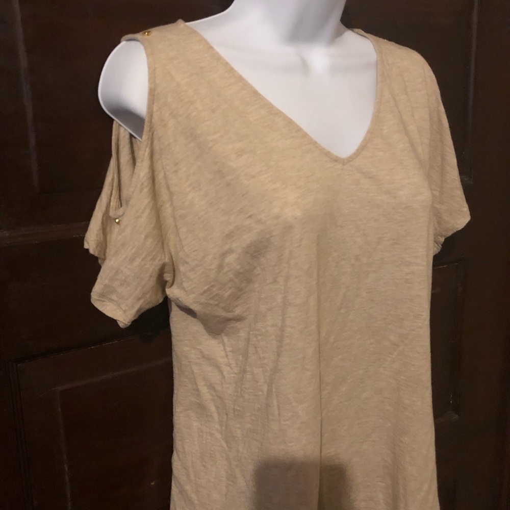 Michael Kors  cold  shoulder t shirt